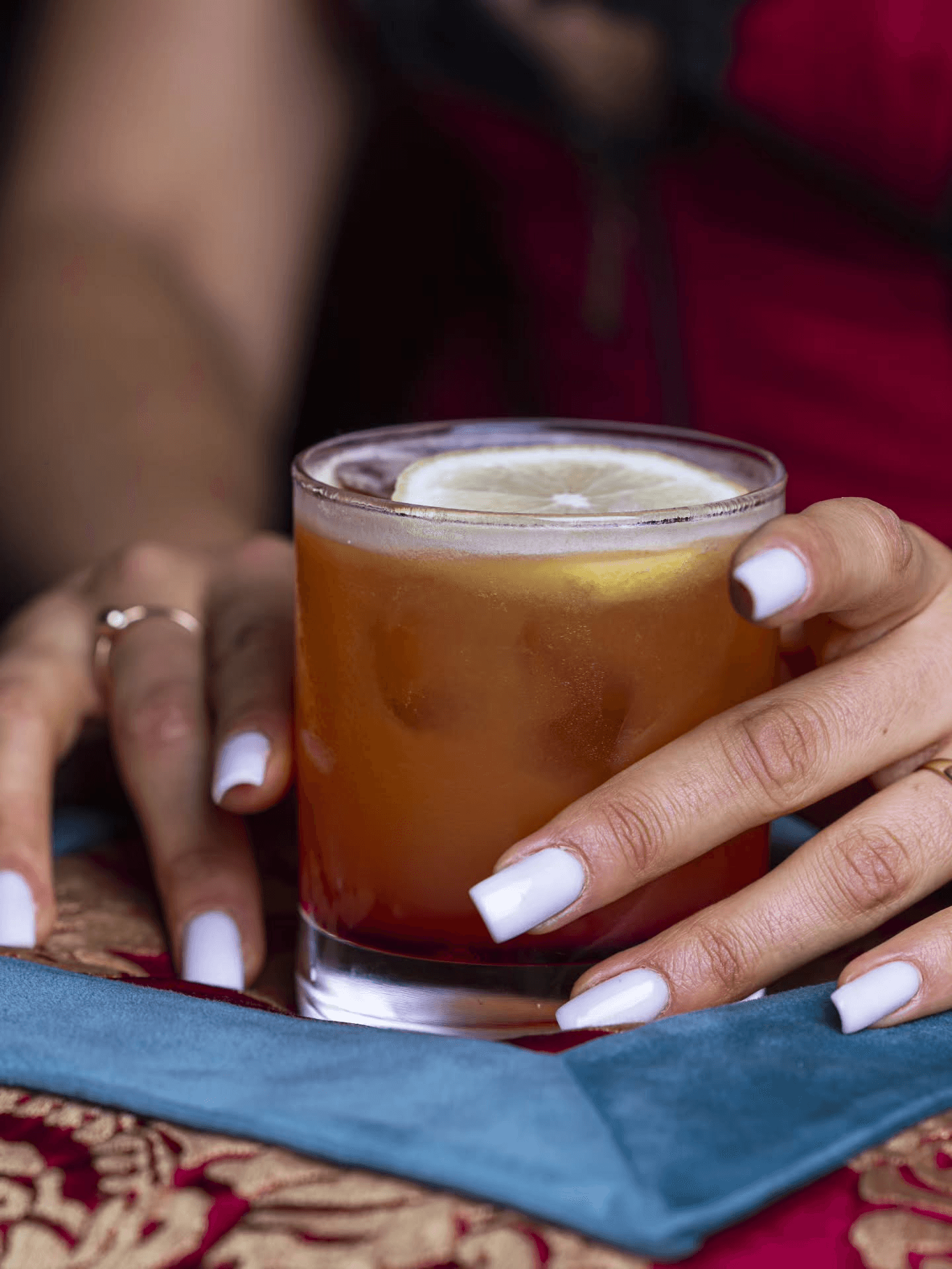 Un au café cocktail dégusté en digestif après un délicieux repas