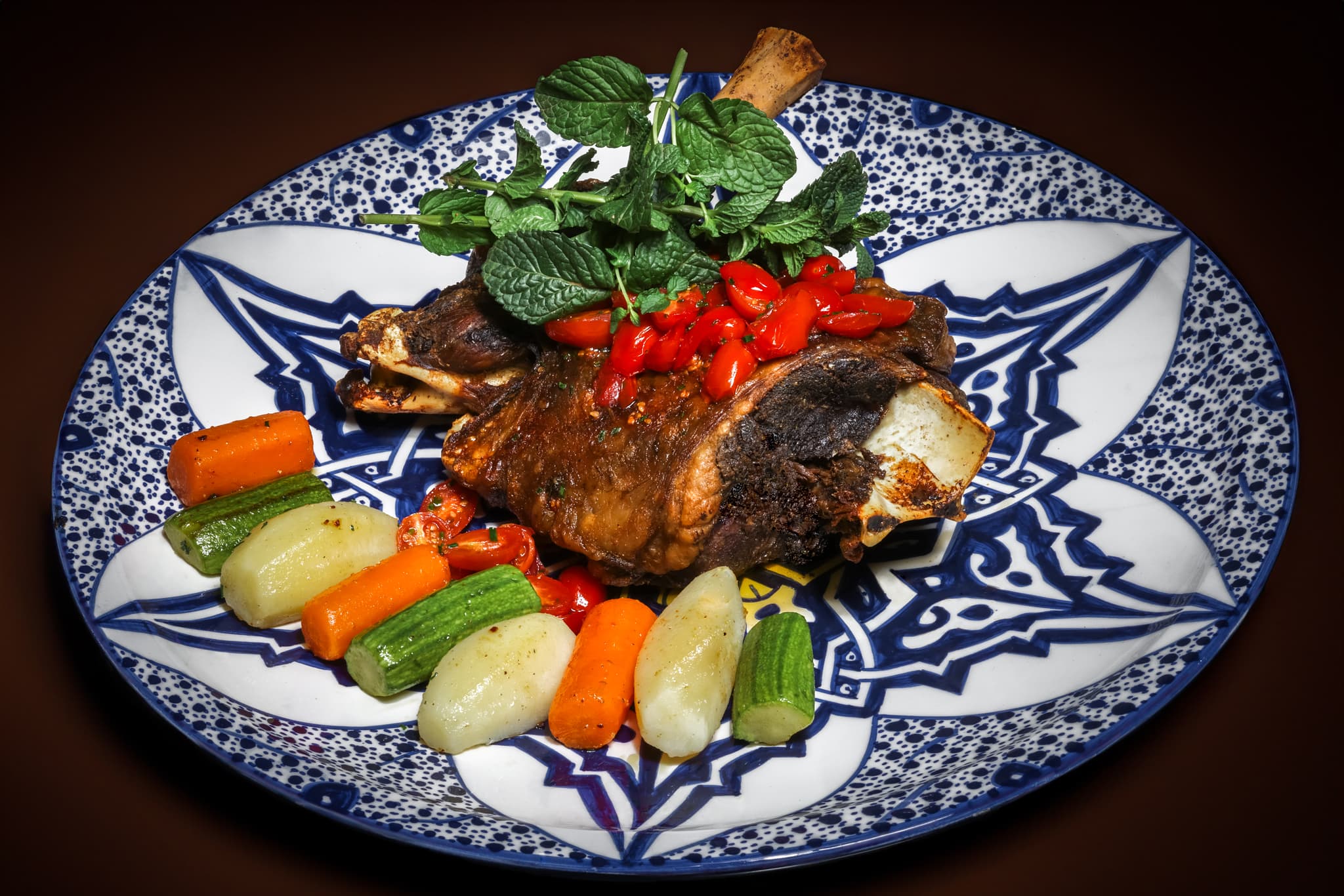 Salle du restaurant Palais Jad Mahal Hivernage Marrakech
